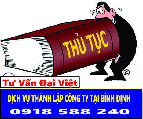 Dịch vụ làm hồ sơ thành lập công ty tại Bình Định