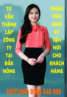 Th&agrave;nh lập c&ocirc;ng ty tại Đắk N&ocirc;ng