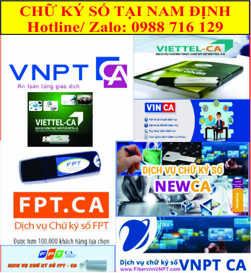 Dịch Vụ Chữ K&yacute; Số Tại Nam Định