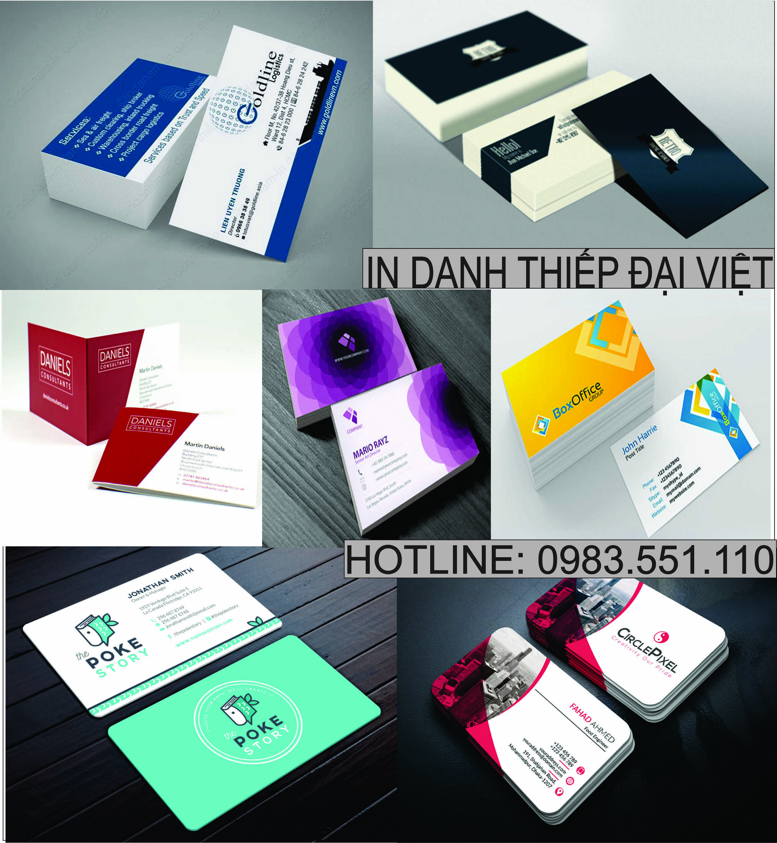 In ấn danh thiếp tại Quảng Ng&atilde;i - in card visit Quảng Ng&atilde;i