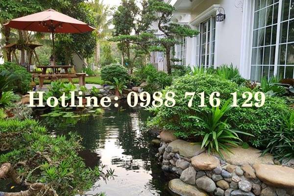 Thiết kế thi c&ocirc;ng tiểu cảnh s&acirc;n vườn tại Thuận Ch&acirc;u