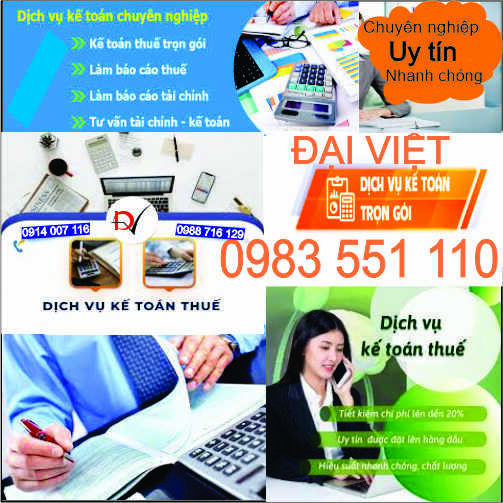 Dịch vụ kế toán tại Thái Nguyên
