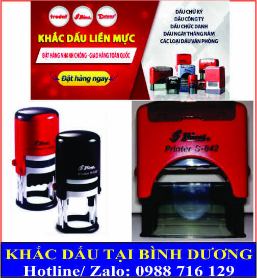 Dịch Vụ Khắc Dấu Tại Bình Dương - Khắc Dấu Bình Dương