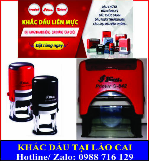 Dịch Vụ Khắc Dấu Tại L&agrave;o Cai - Khắc Dấu L&agrave;o Cai